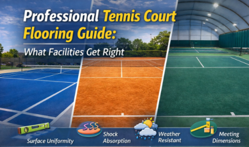 tennis court flooring